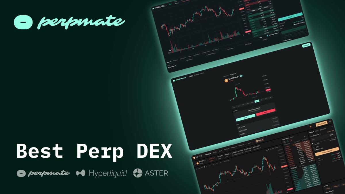 Side-by-side comparison table of top perp DEX platforms with fees and features