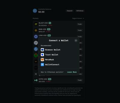 How to Connect Your Crypto Wallet to Trade Perpetuals (Beginner’s Guide)
