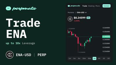How to Trade Ethena (ENA) Perps: Beginner's Guide