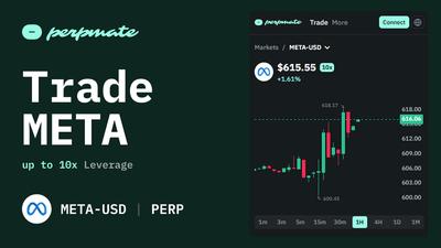 Trade Meta (META) Perpetuals 24/7 with Up to 10x Leverage | No KYC