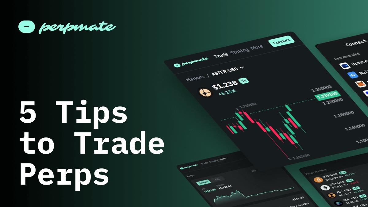 Perpetual futures trading dashboard showing open positions and risk indicators