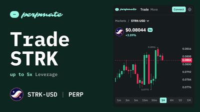 How to Trade Starknet Perps (STRK): Beginner's Guide