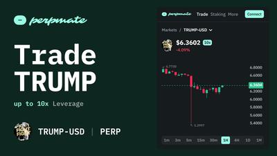 Official Trump (TRUMP) Perpetuals: Trading Political Memecoins with Leverage