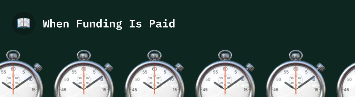 When funding is paid in perpetual futures